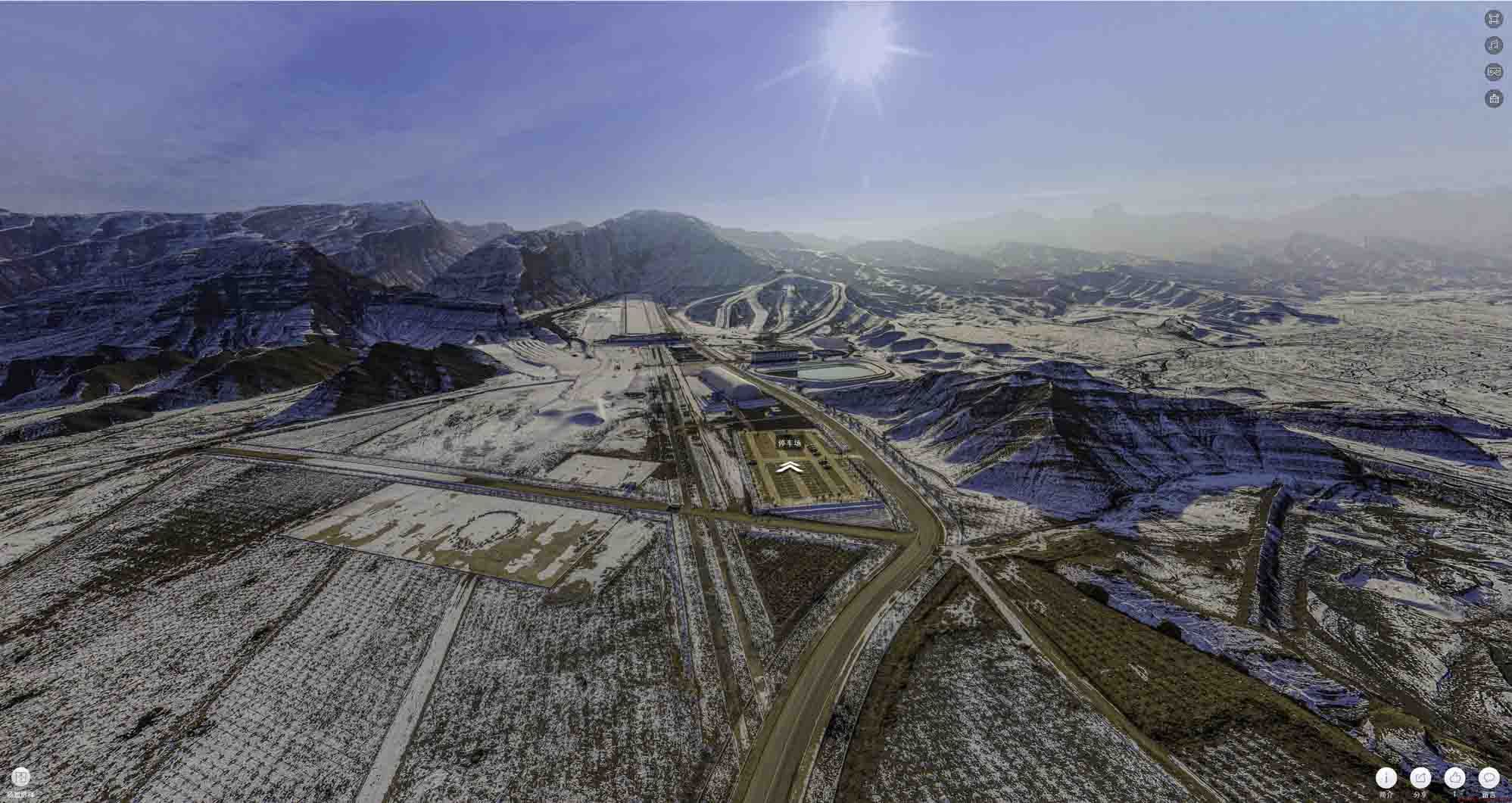 仓山720全景技术：开启全方位视觉新纪元——在手绘地图中的应用探索